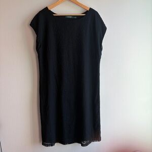 Ralph Lauren Black Midi Dress